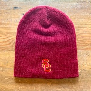 USC logo beanie one size
